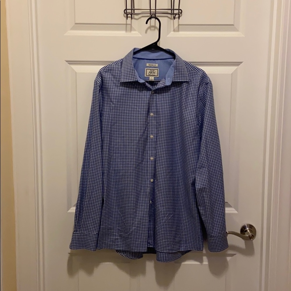 Men’s Large Tailored Fit Jos A. Bank Dress Shirt